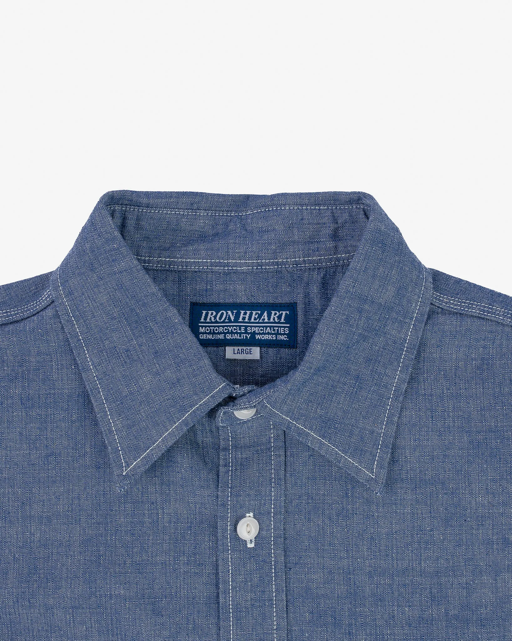 10oz Selvedge Chambray Work Shirt - Blue