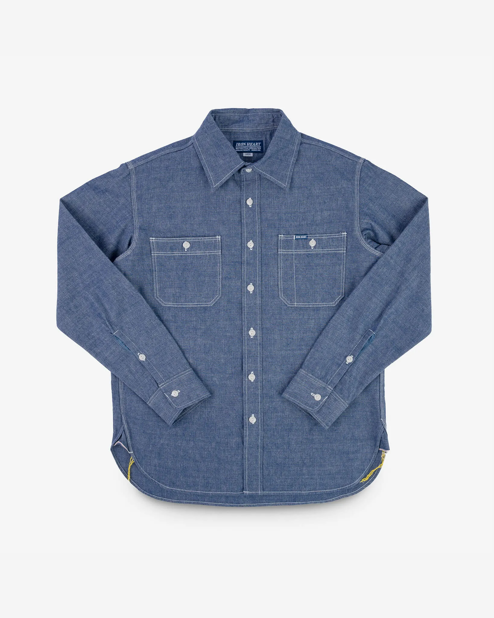 10oz Selvedge Chambray Work Shirt - Blue