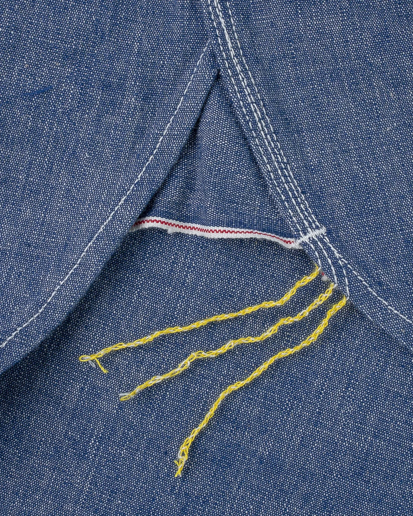 10oz Selvedge Chambray Work Shirt - Blue