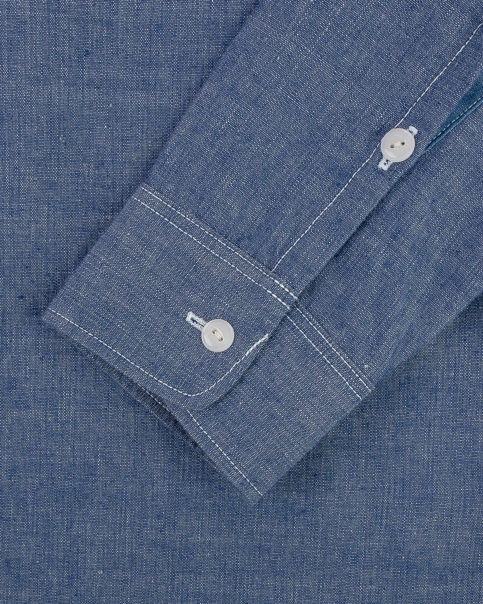 10oz Selvedge Chambray Work Shirt - Blue