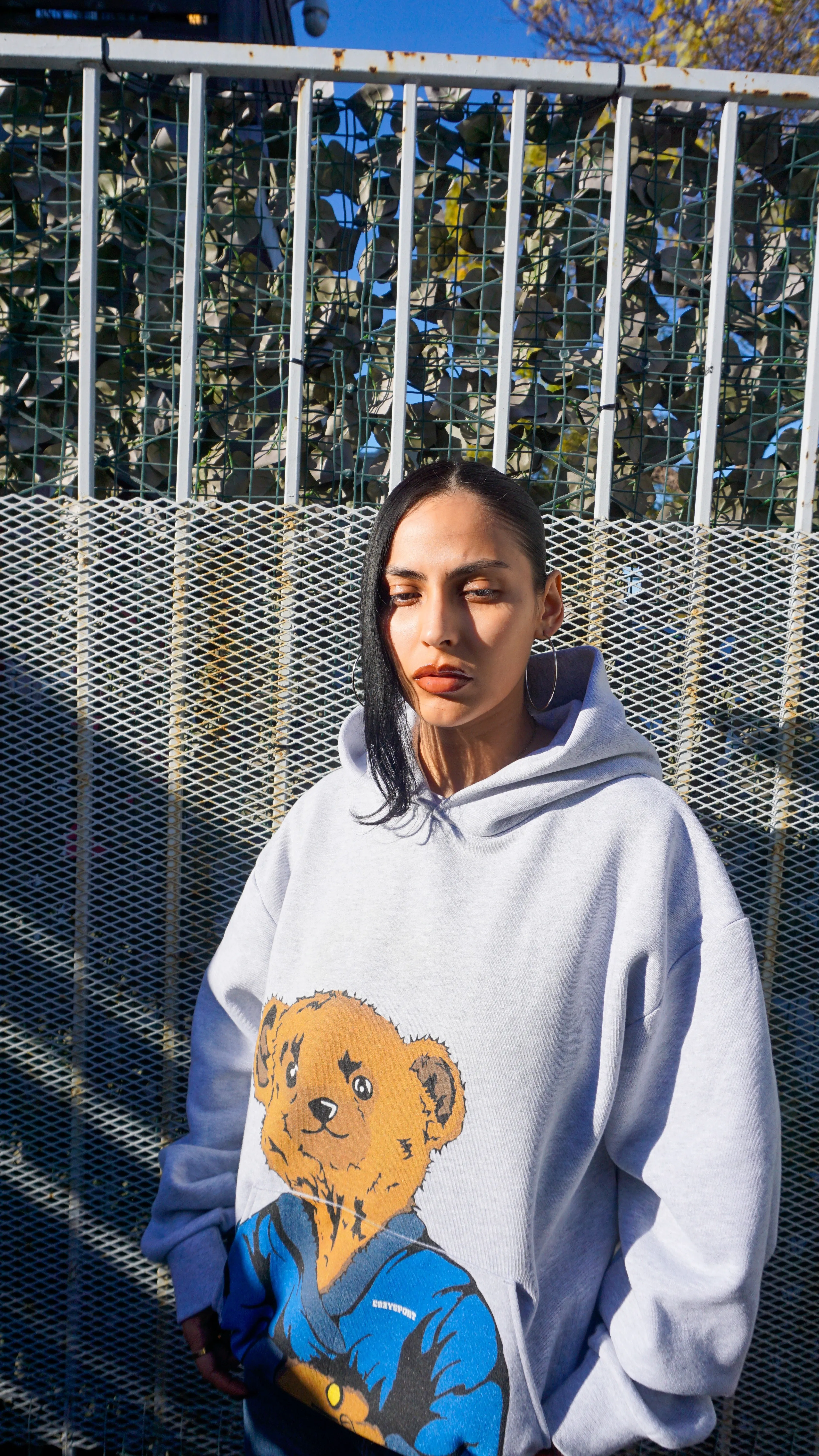 1800-CozySport Bear Hoodie