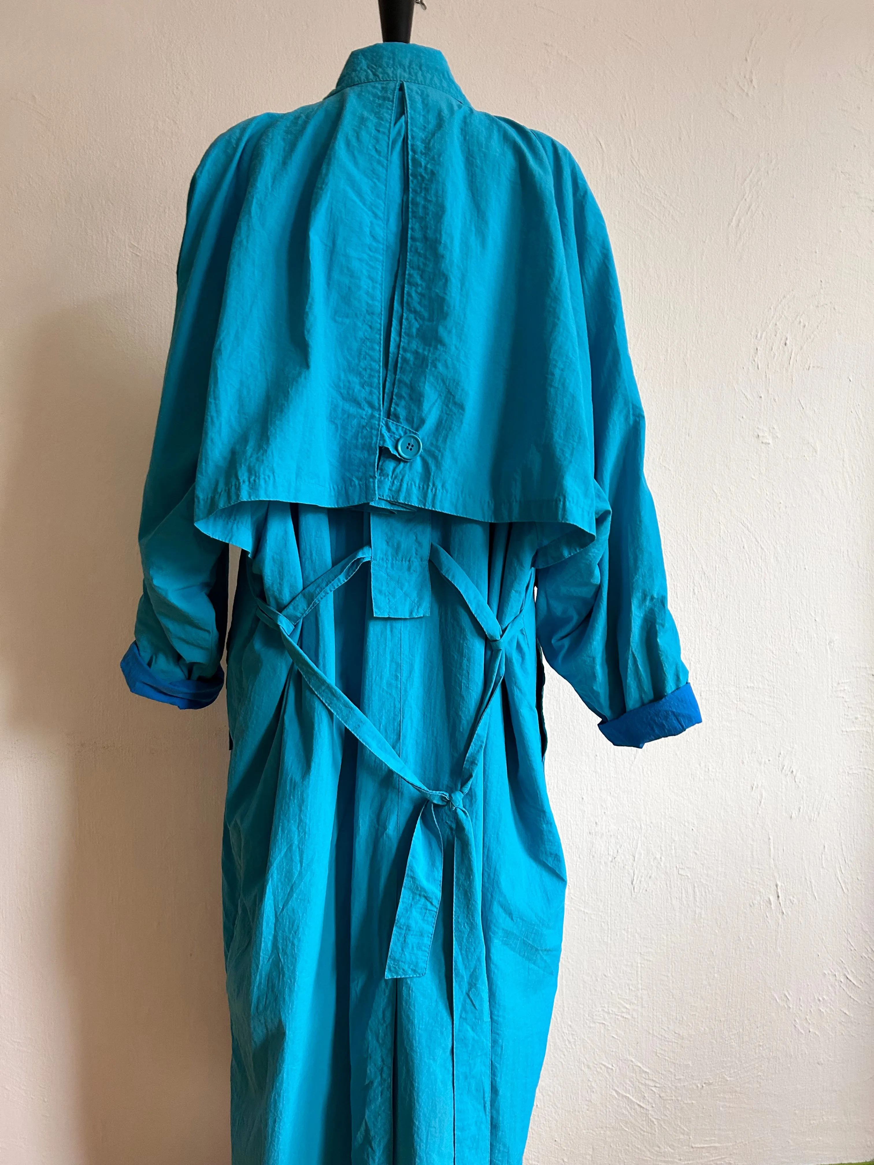 90s Vintage maxi trench coat