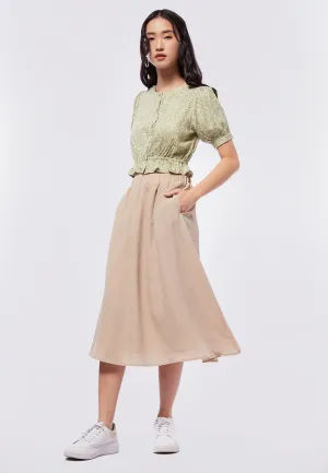A-line Midi Skirt