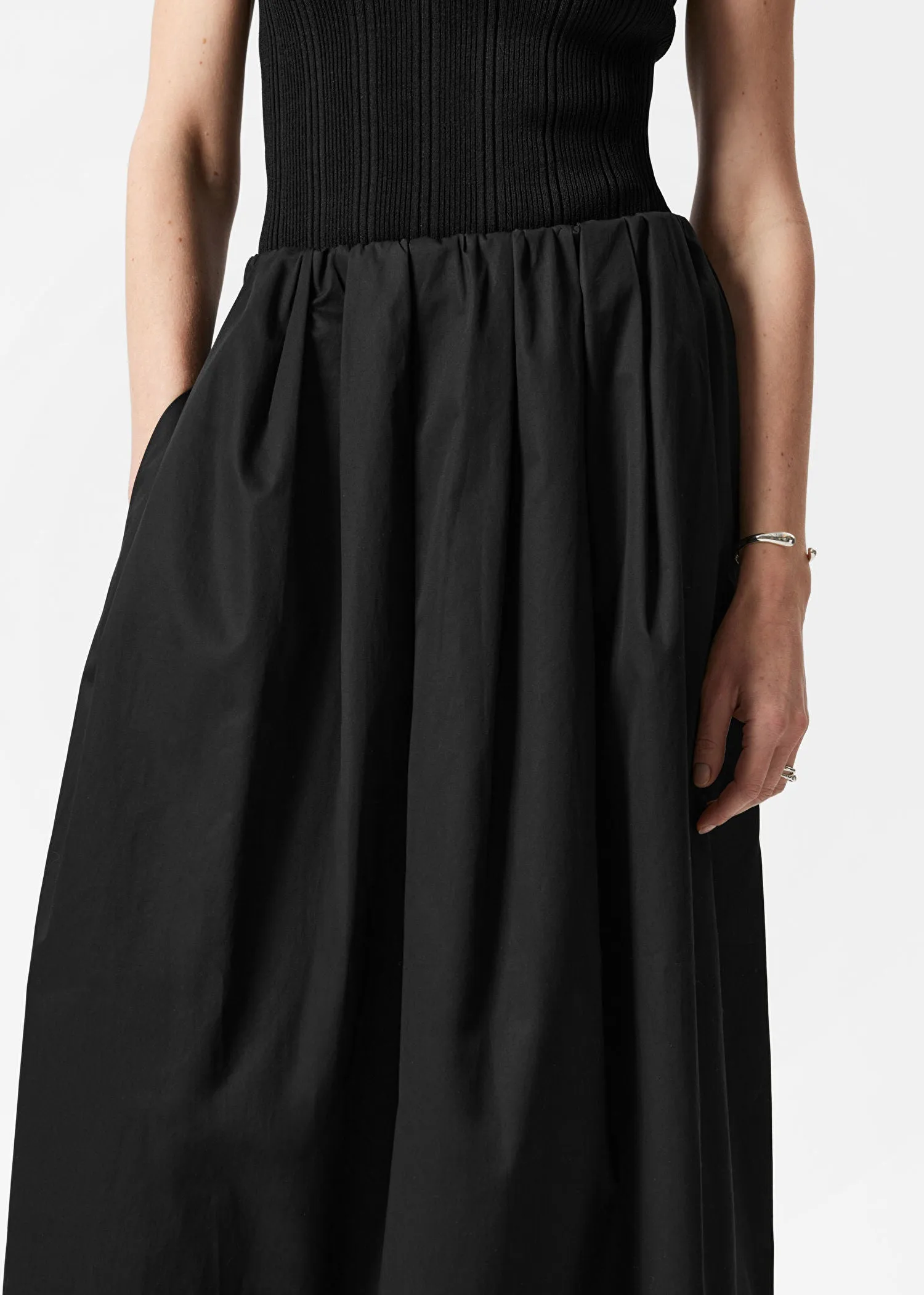A-Line Midi Skirt