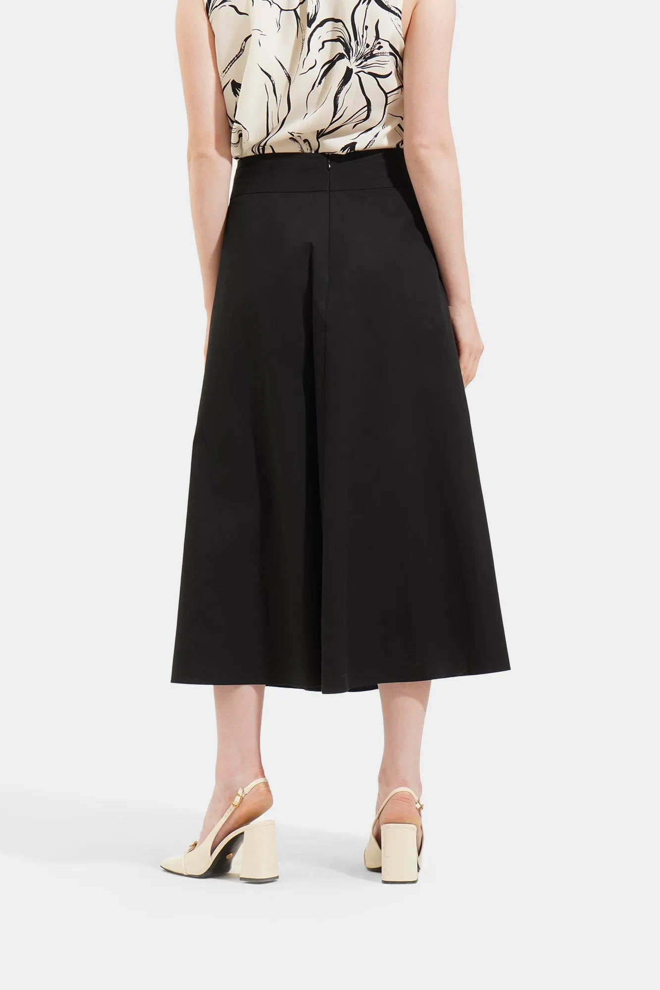 A-line Midi Skirt
