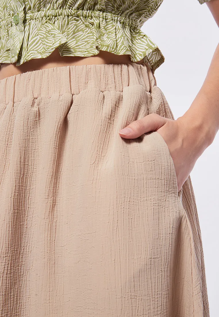A-line Midi Skirt