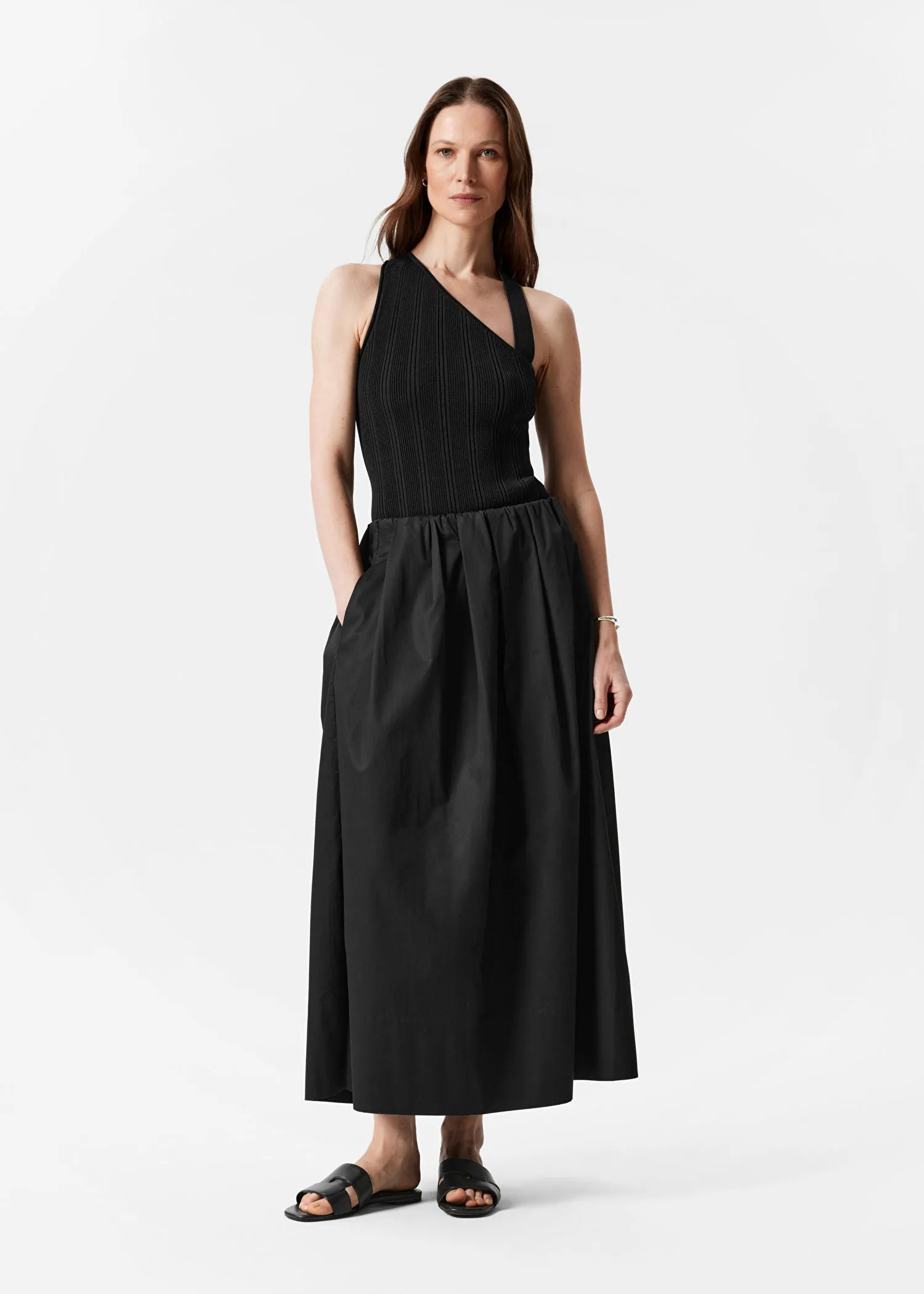 A-Line Midi Skirt
