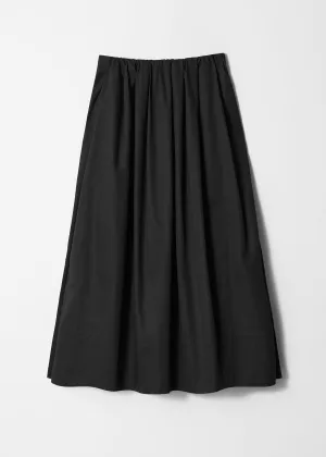 A-Line Midi Skirt