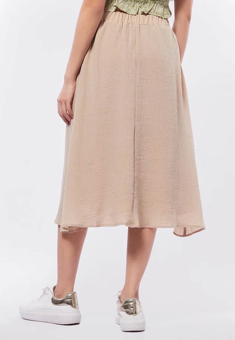 A-line Midi Skirt