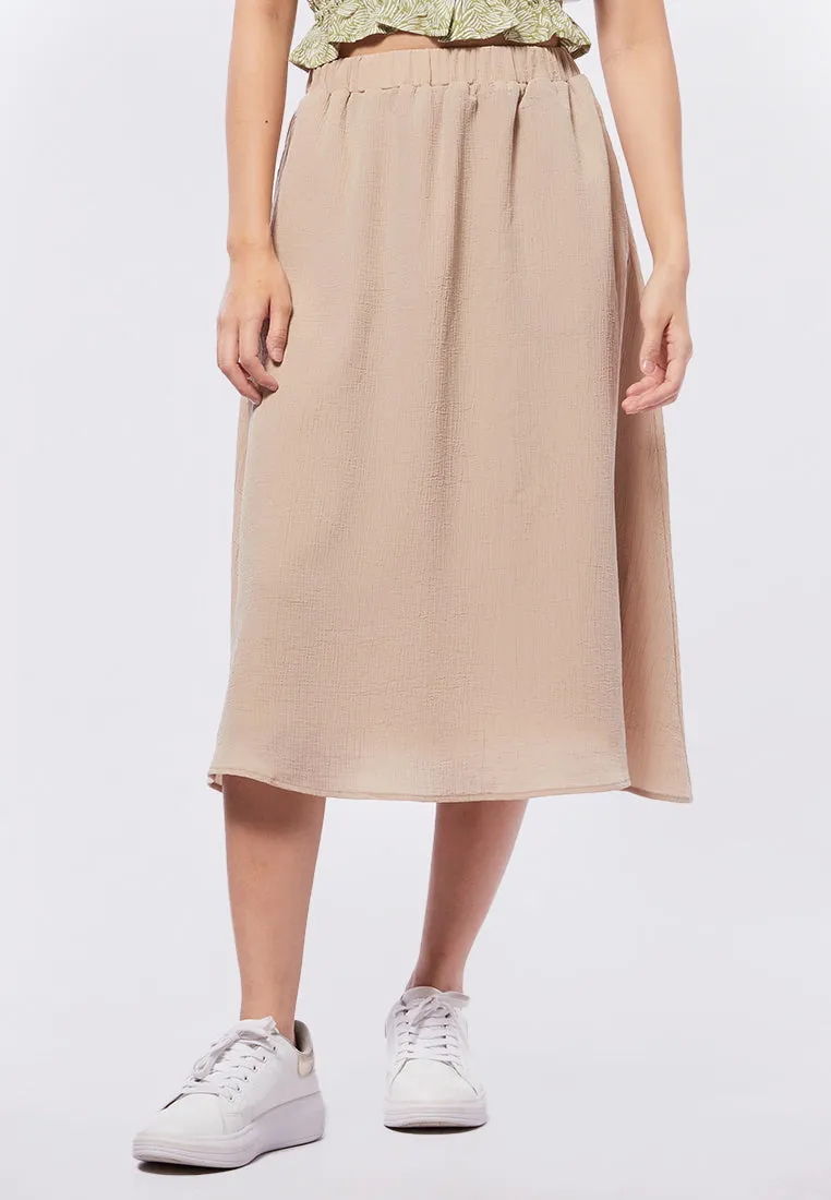 A-line Midi Skirt
