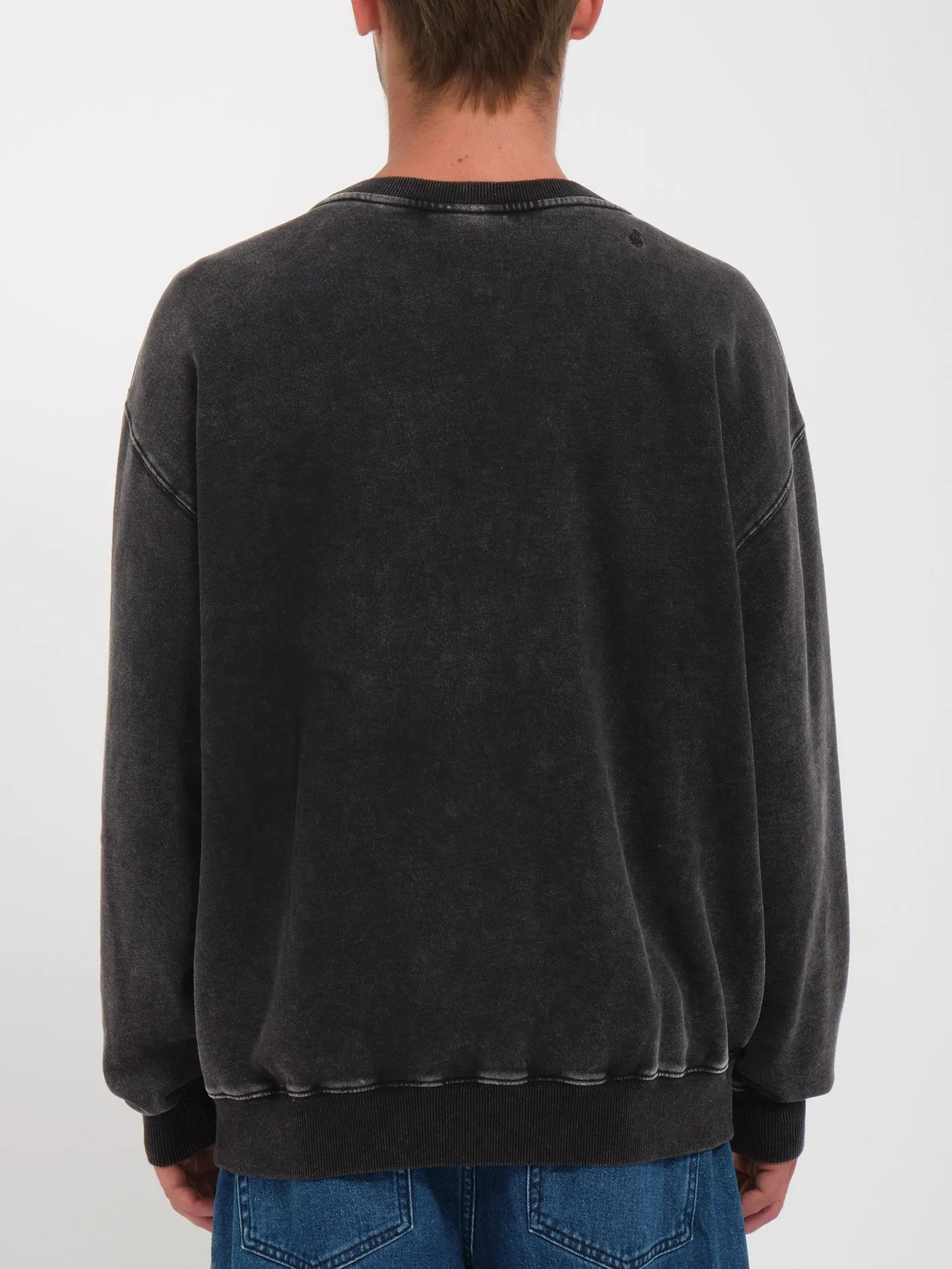 Acid Wall Sweatshirt - BLACK