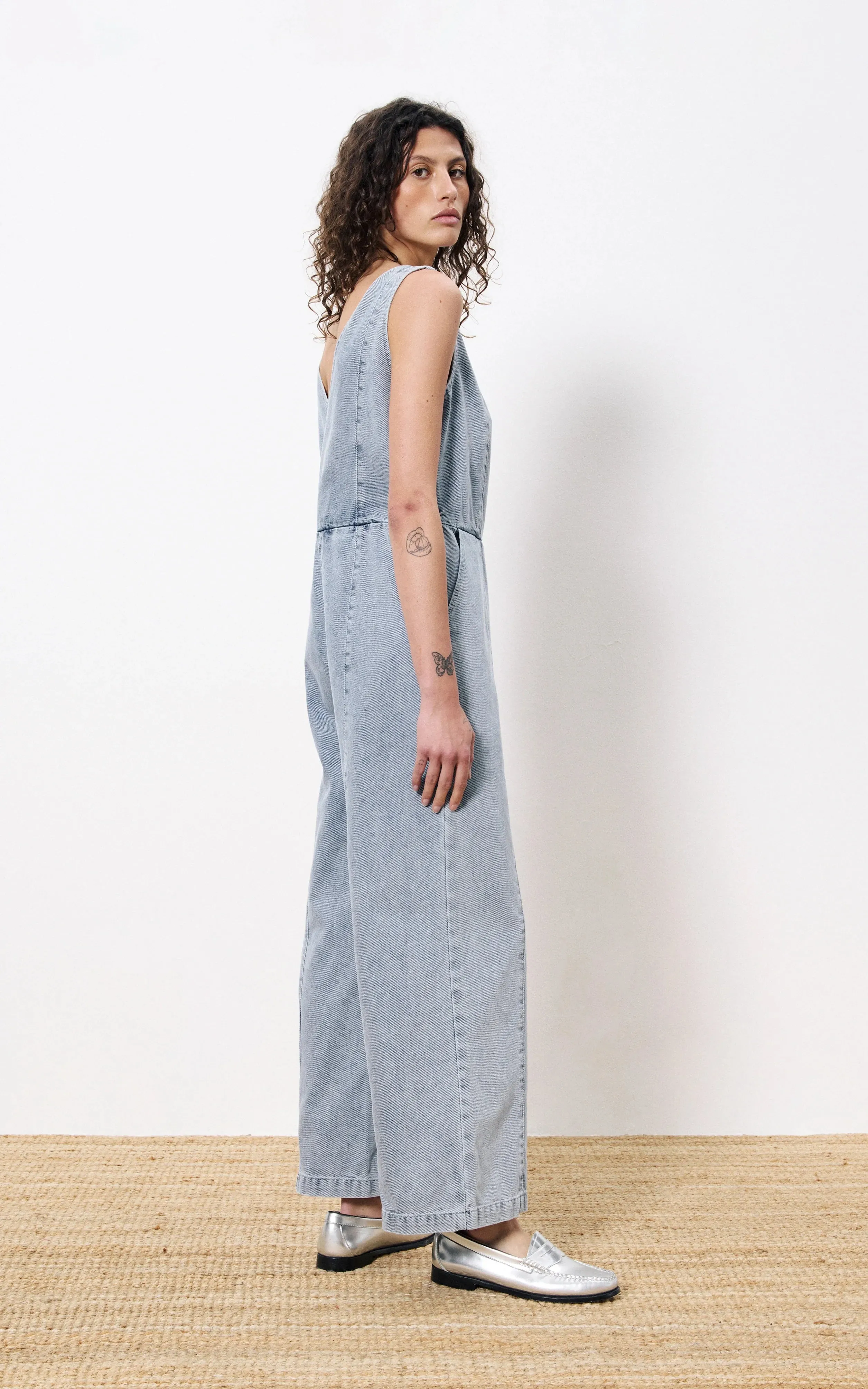 Adda Light Blue Jumpsuit