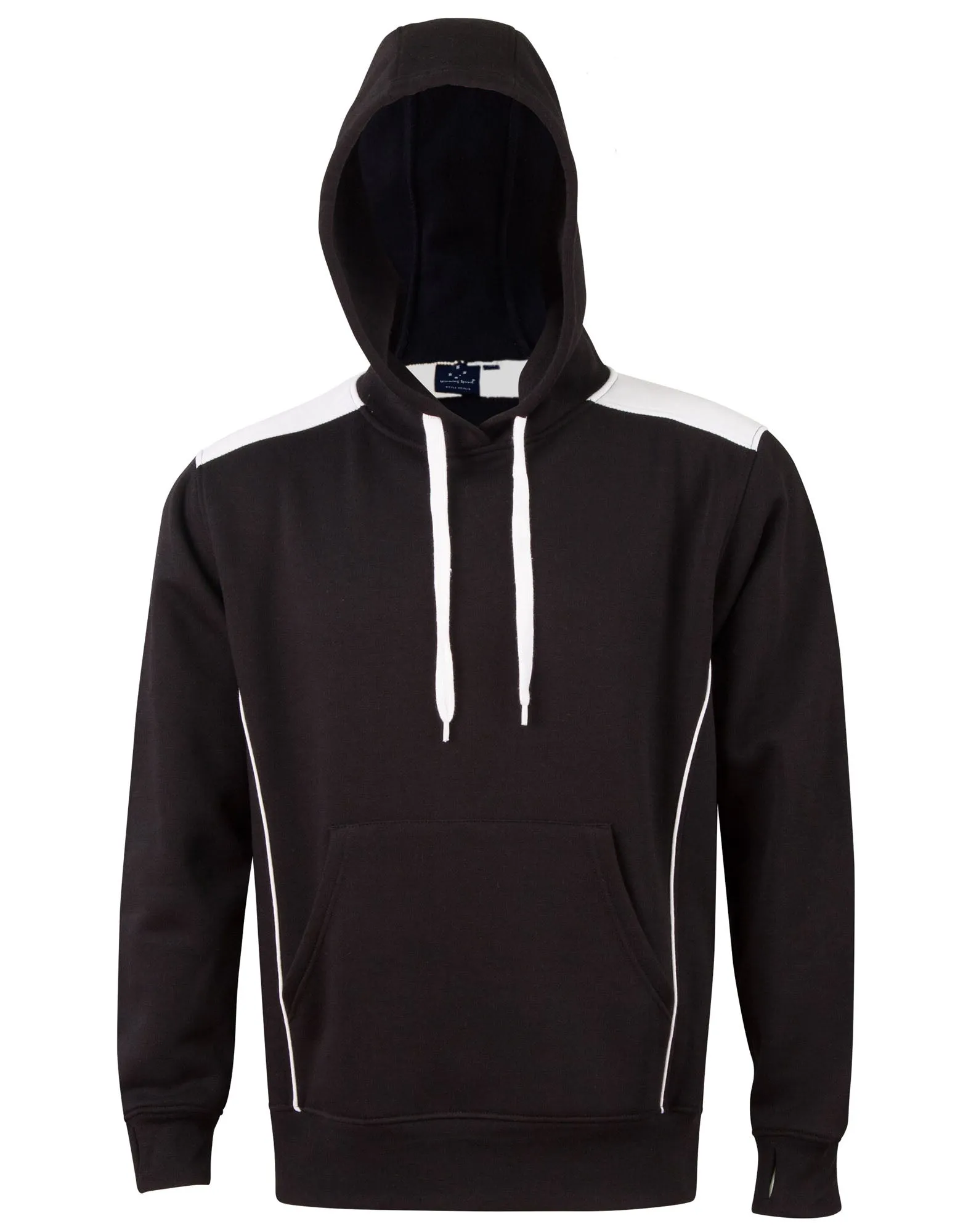 Adults Kangaroo Pocket Contrast Hoodie
