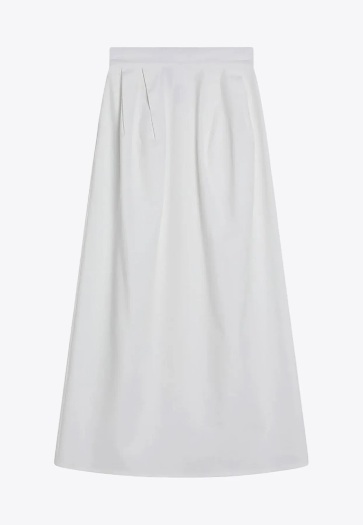 Alcade Gabardine Midi Skirt