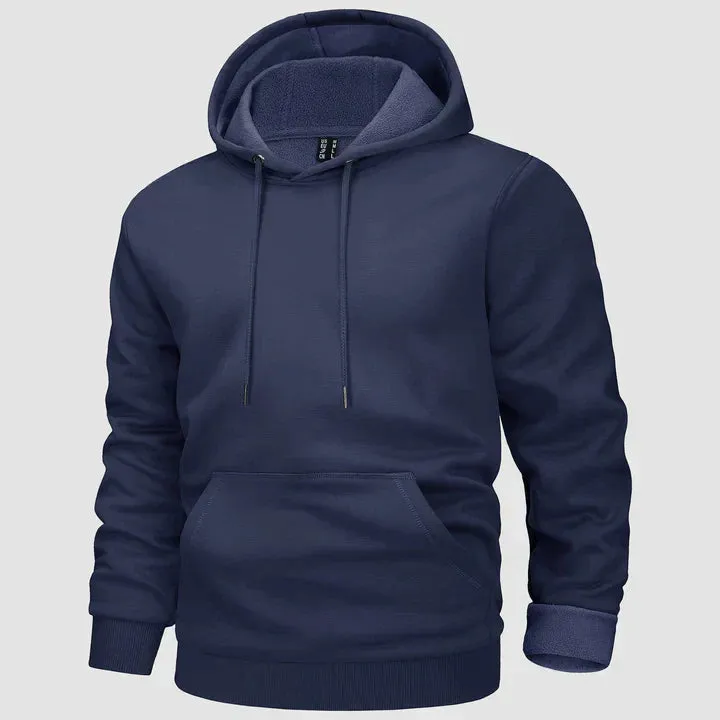 Alexander - fleece-lined hoodie for men