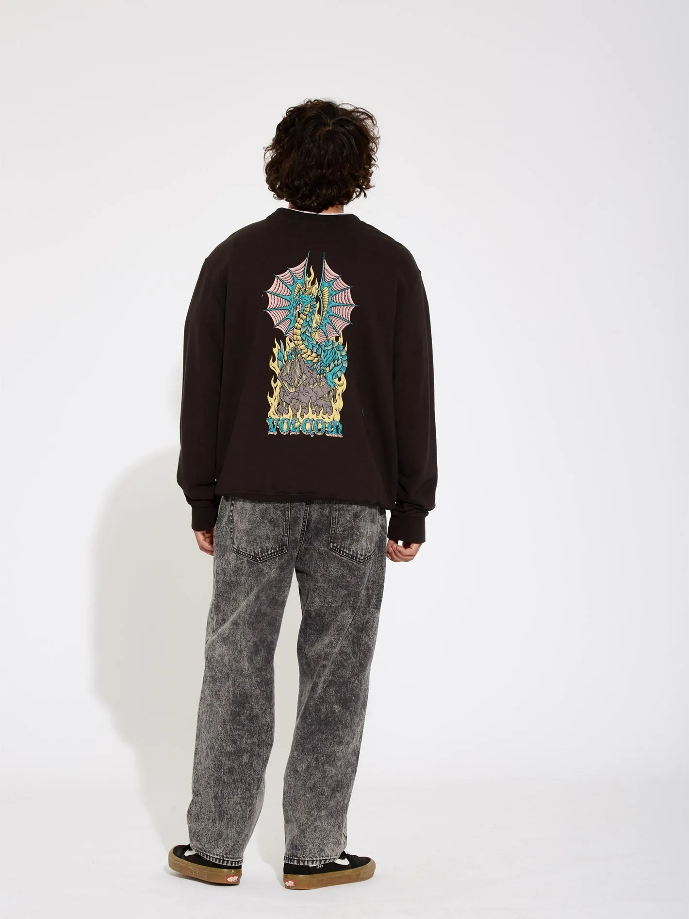 Alstone Sweatshirt - BLACK