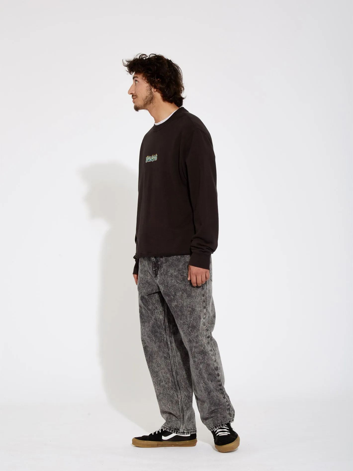 Alstone Sweatshirt - BLACK