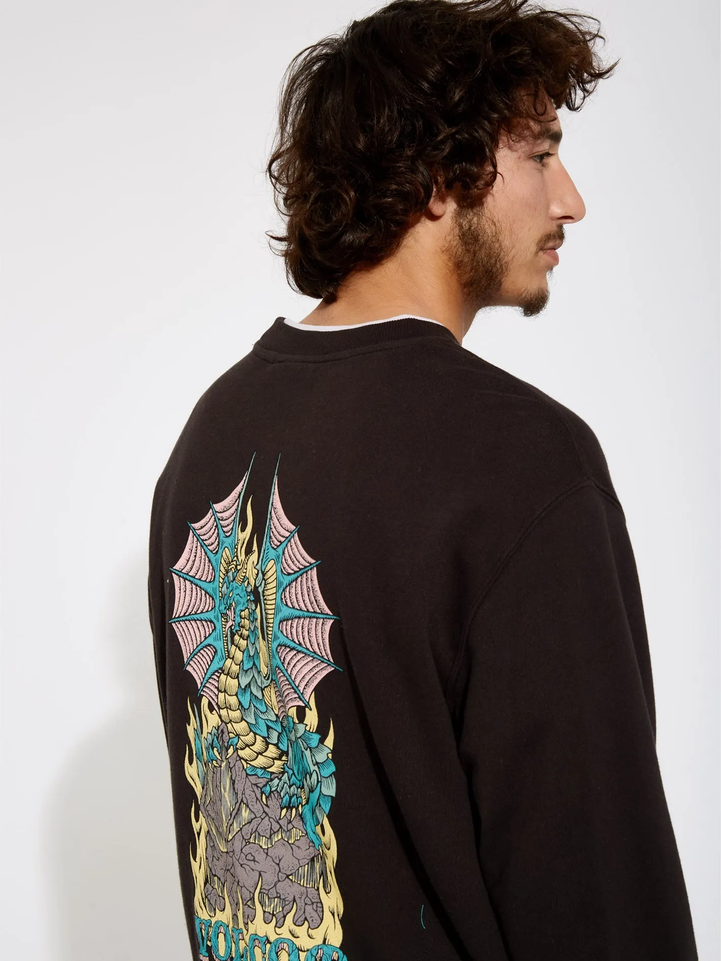 Alstone Sweatshirt - BLACK
