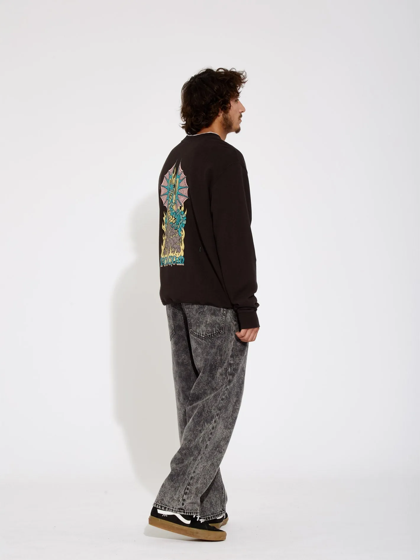Alstone Sweatshirt - BLACK