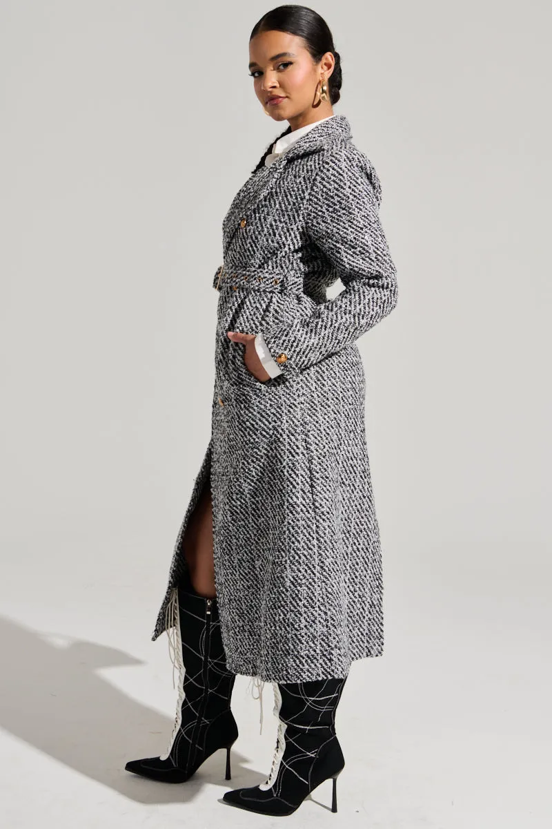 ALTURA TWEED TRENCH