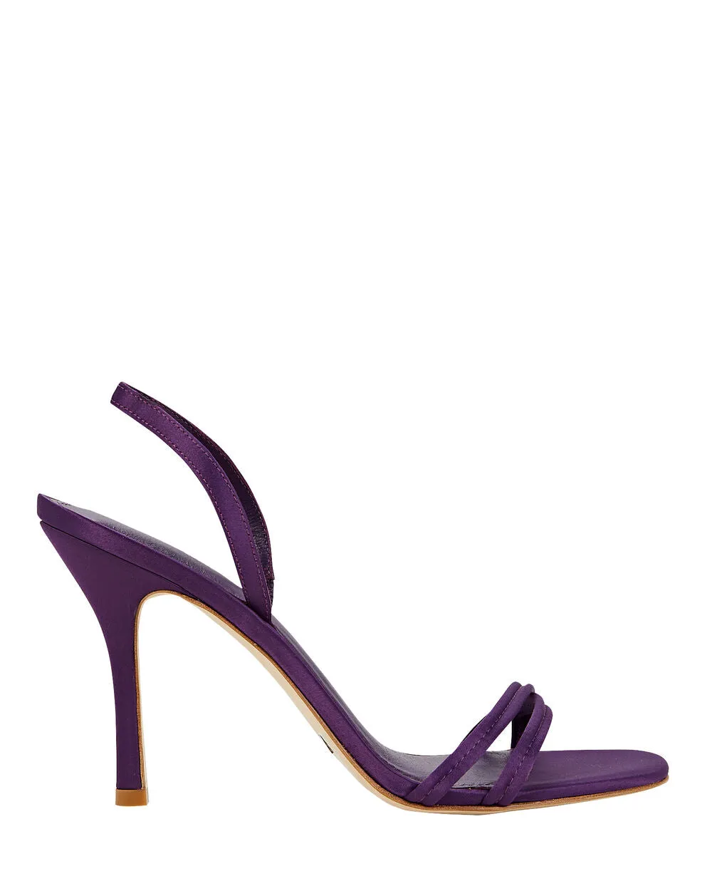 Annie Satin Slingback Sandals