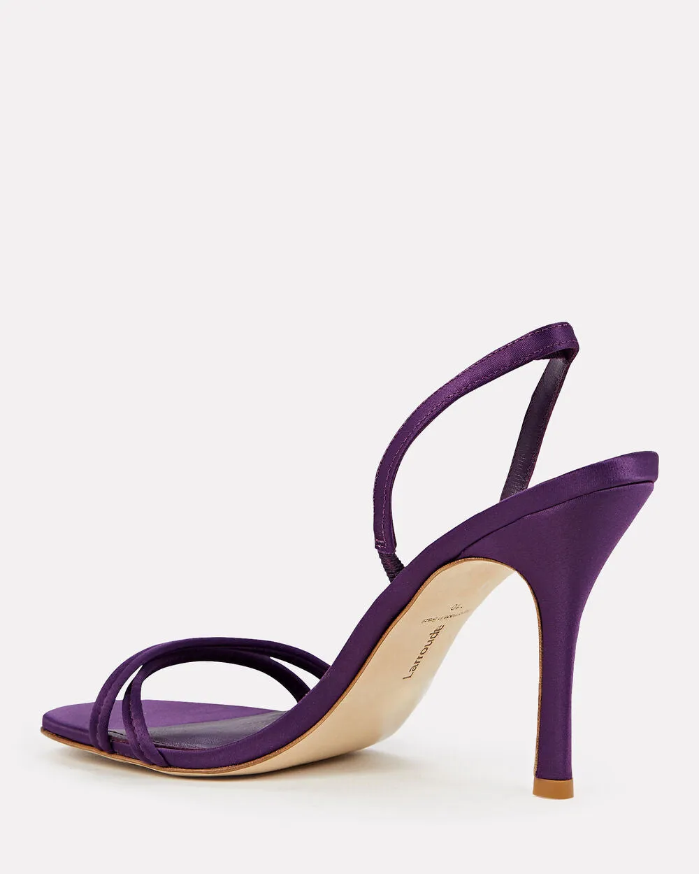 Annie Satin Slingback Sandals