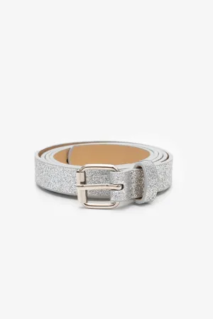 Antler | Silver Glitter Belt