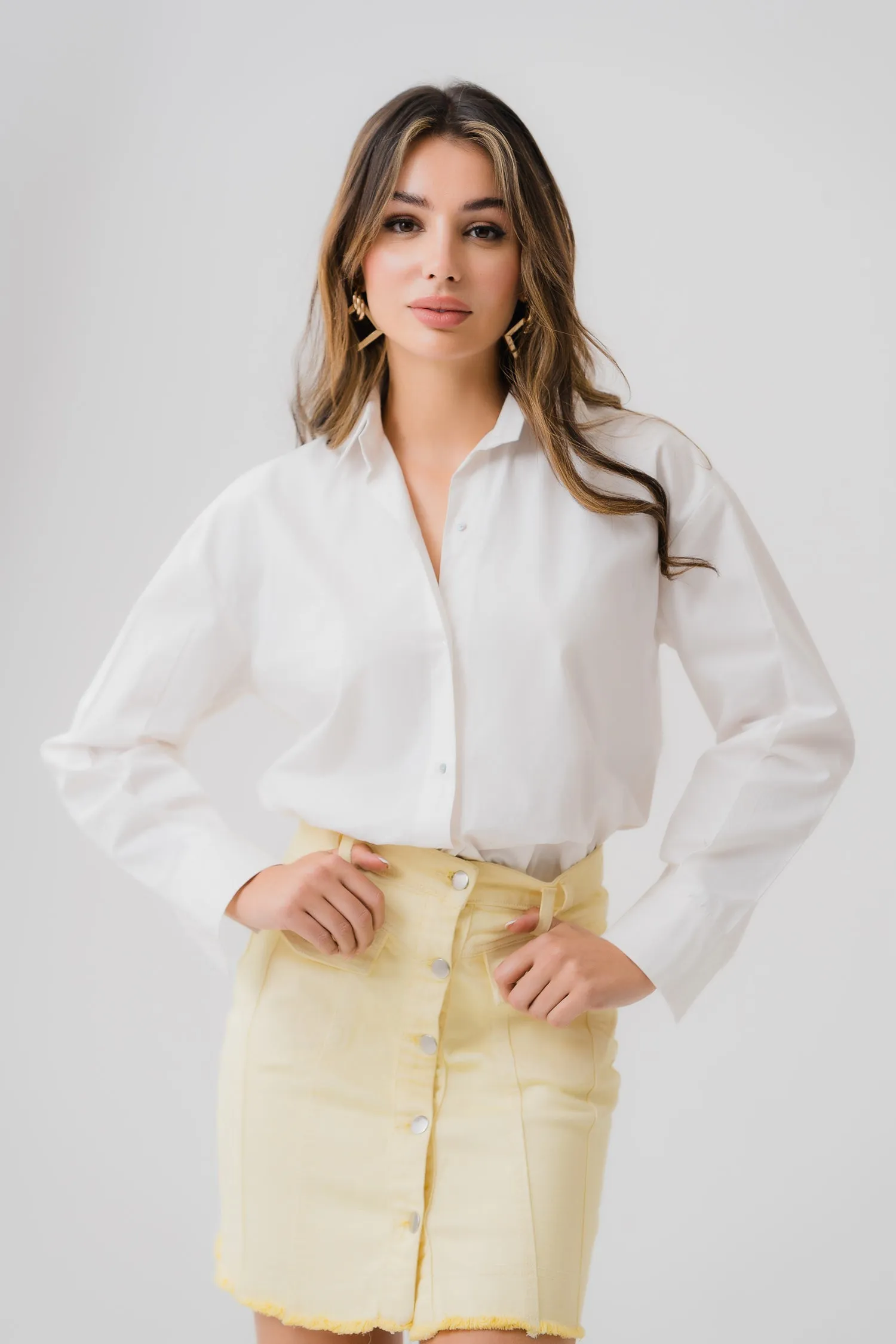 Aria Denim Skirt