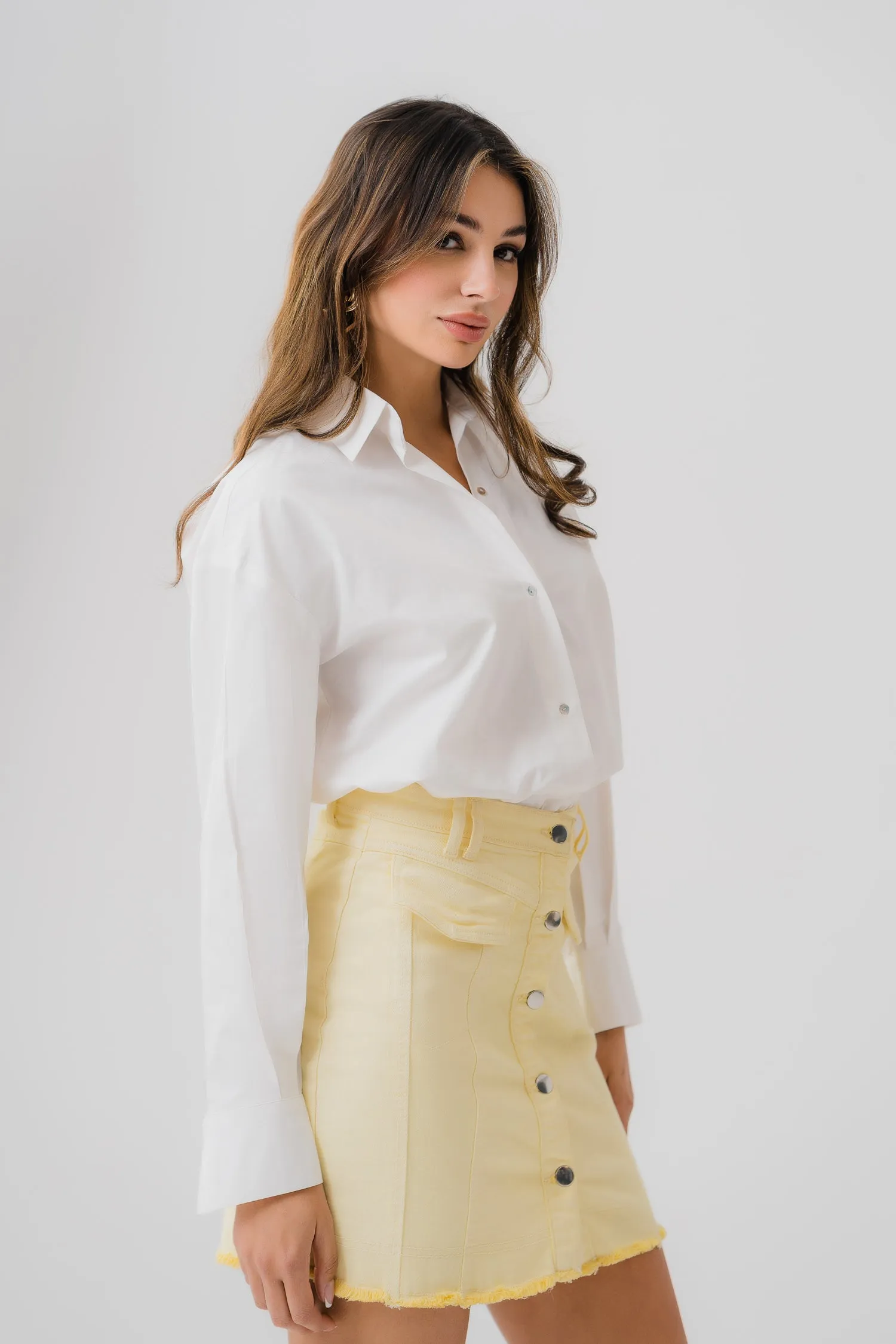 Aria Denim Skirt