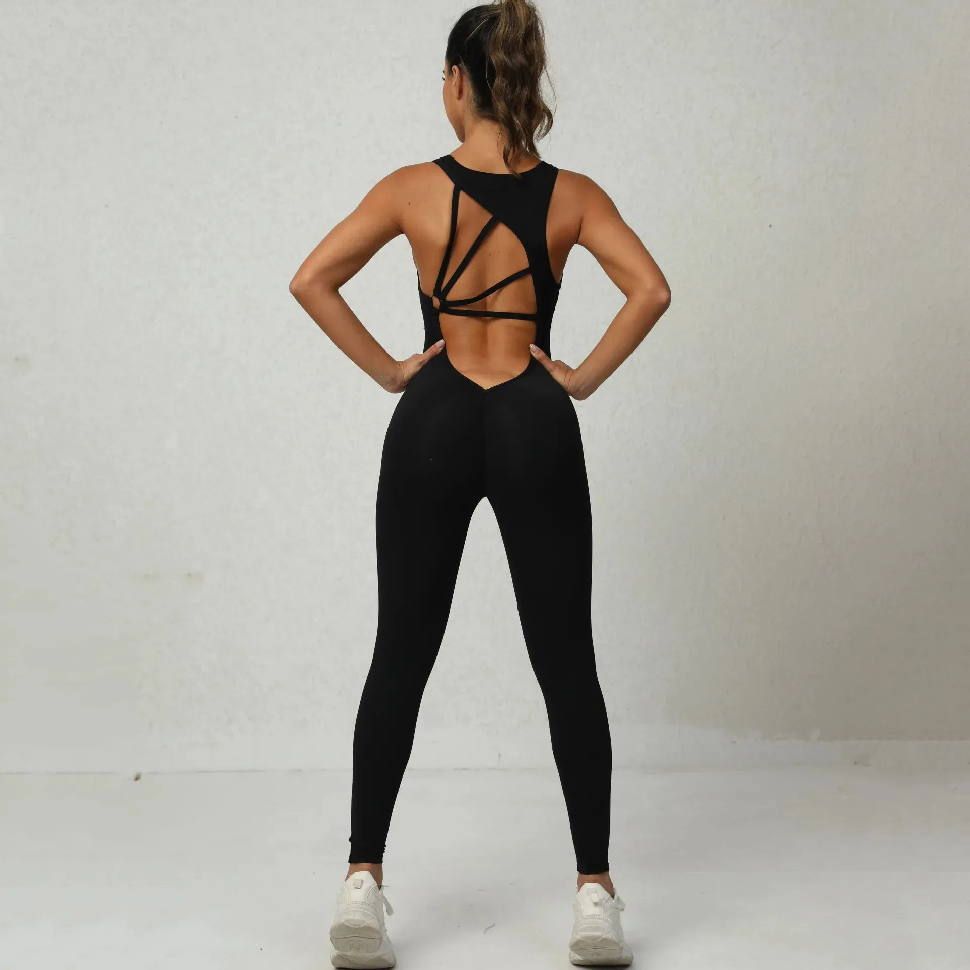 Backless Yoga Jumpsuits