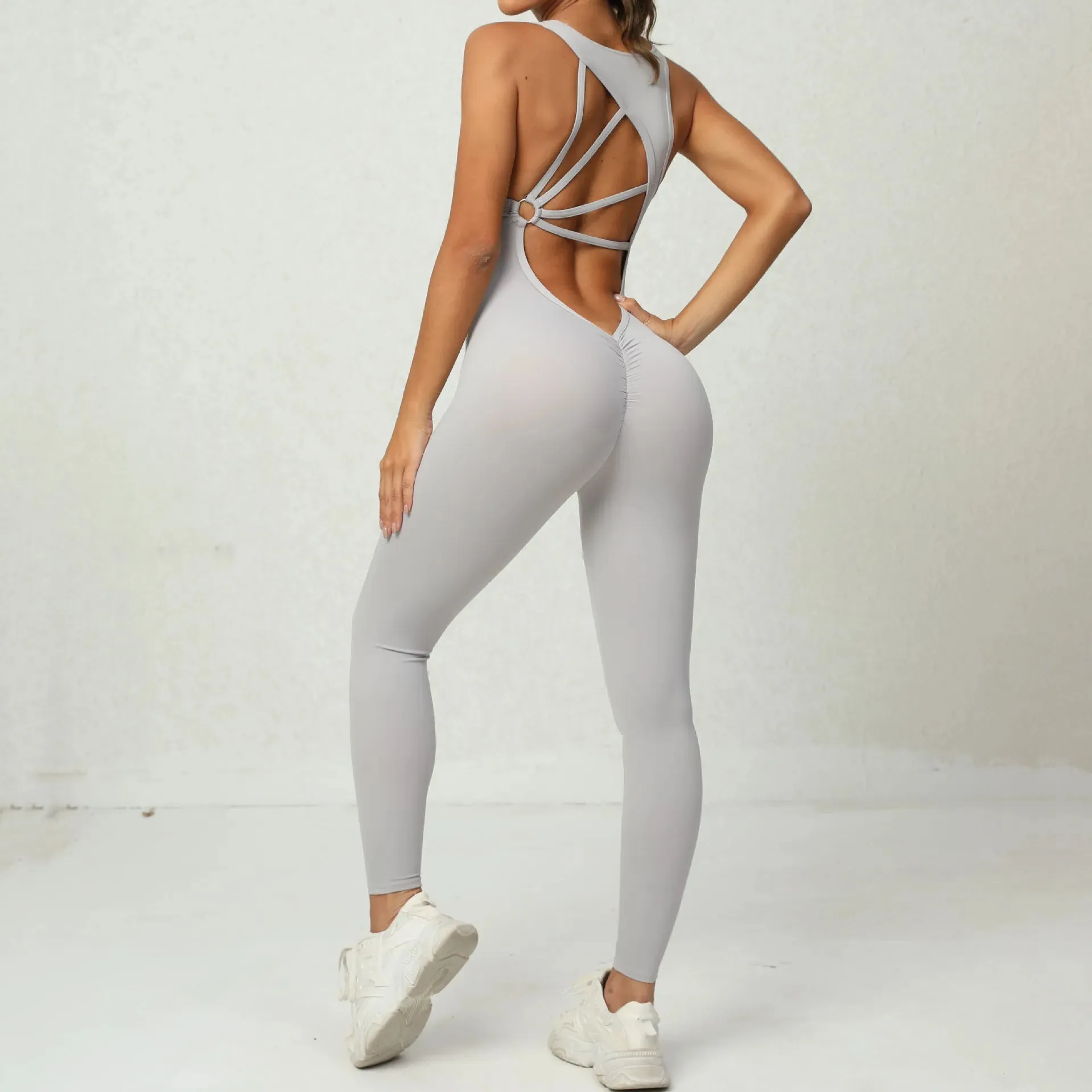 Backless Yoga Jumpsuits