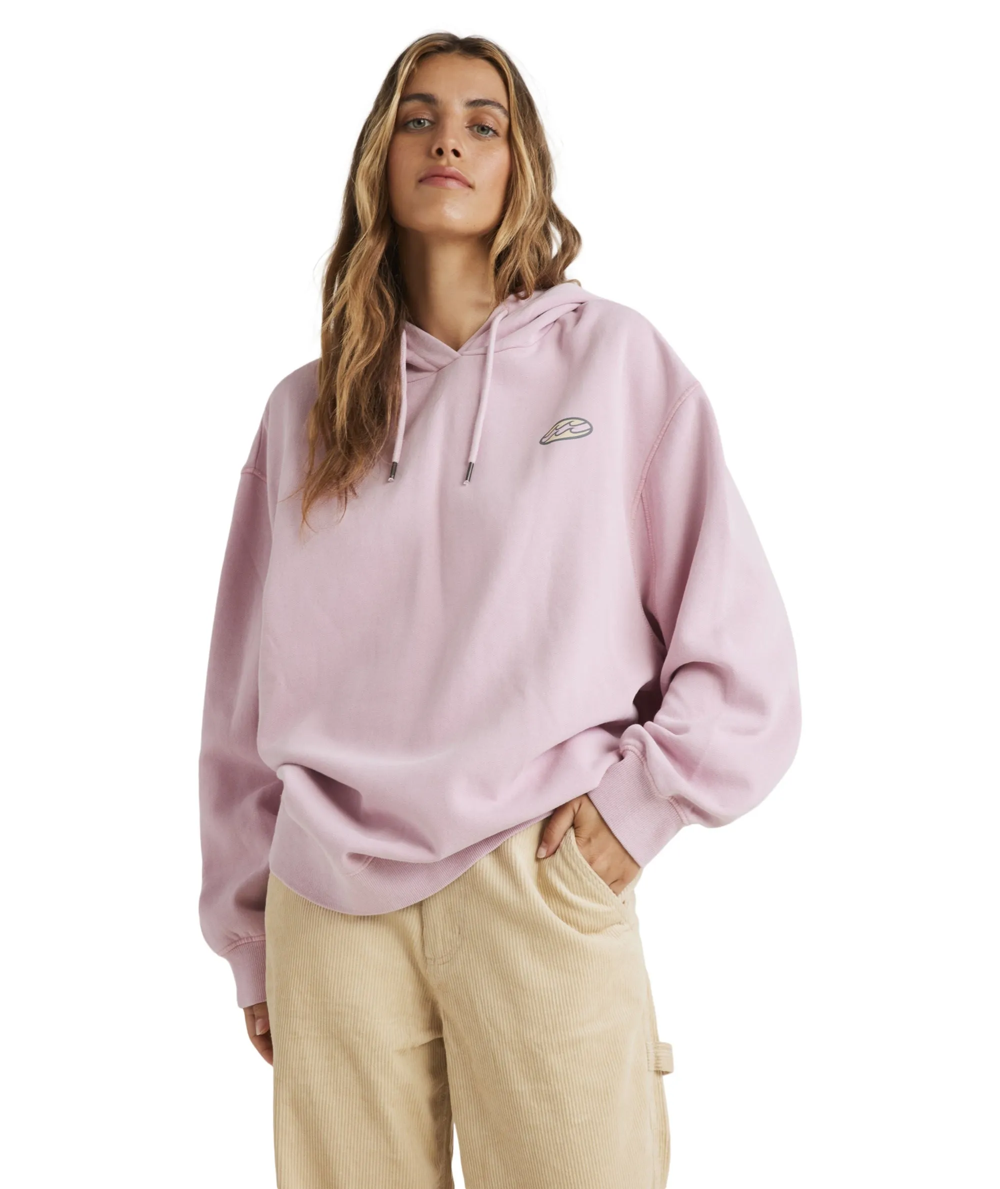 Beach Tour Hoodie - Chalk Pink