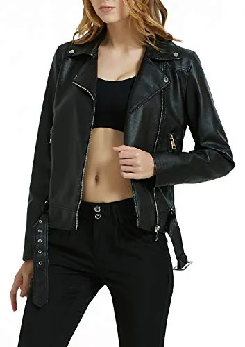 Bellivera Short Motorcycle Jacket