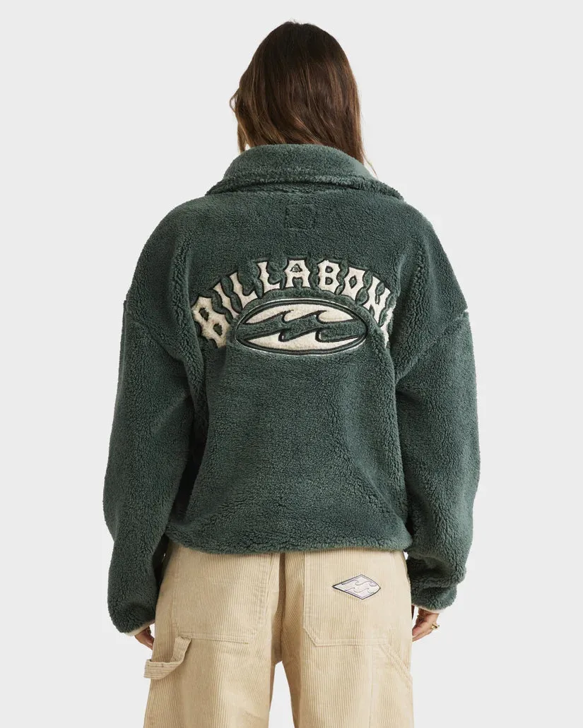 Billabong Old Days Half Zip Pullover Fleece