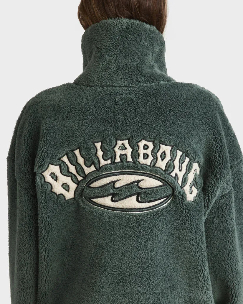 Billabong Old Days Half Zip Pullover Fleece