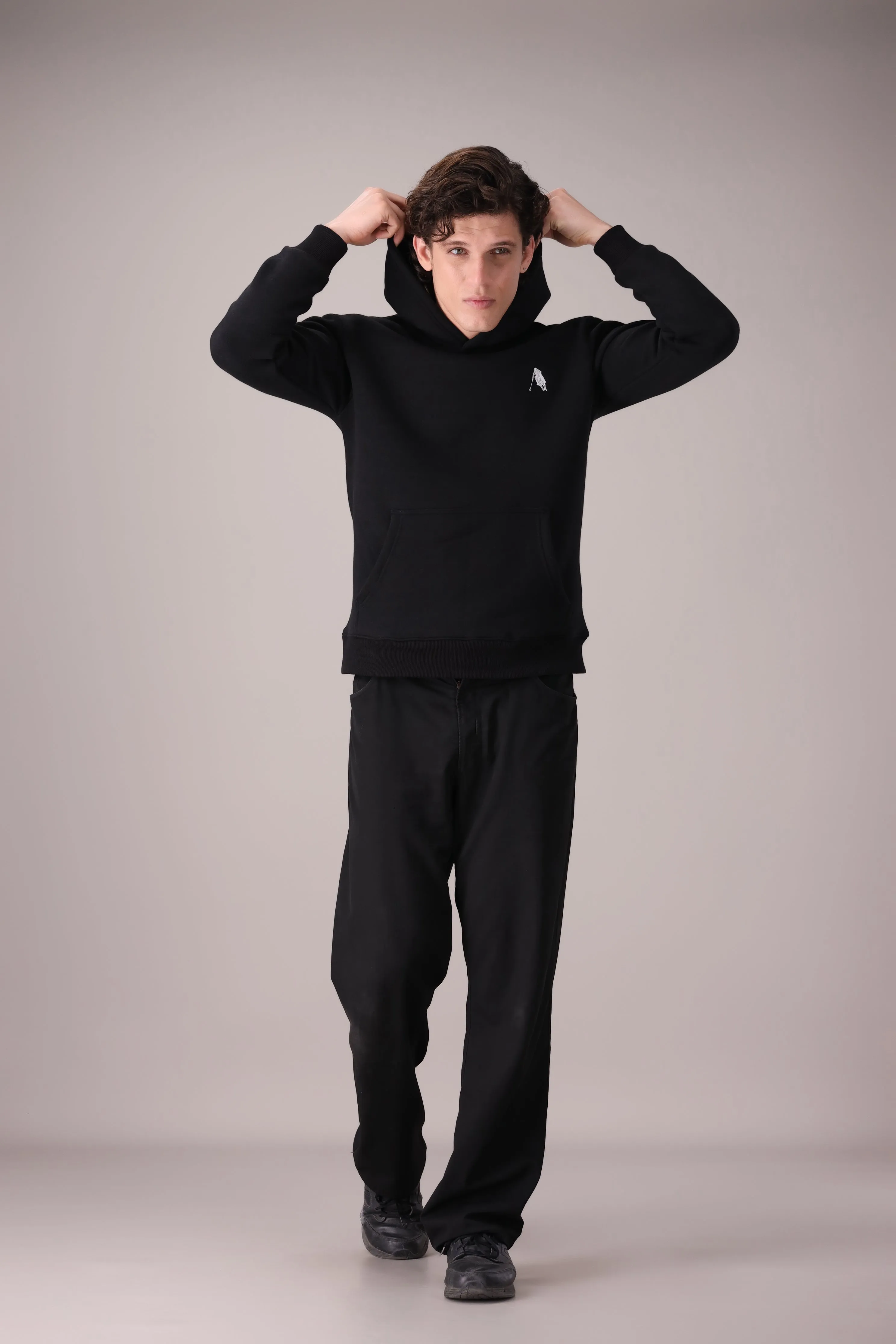BLACK FLEECE BASIC HOODIES