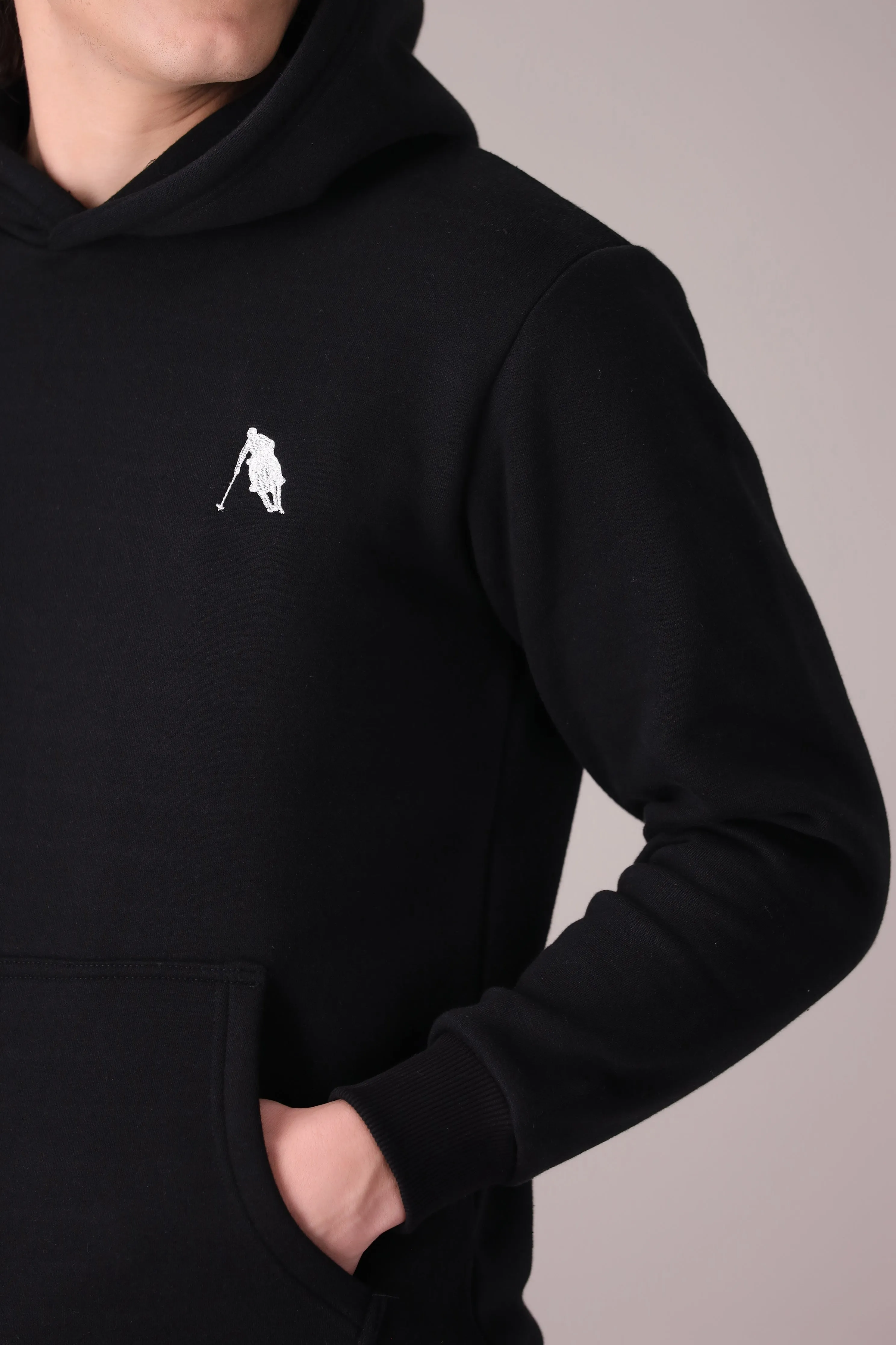 BLACK FLEECE BASIC HOODIES