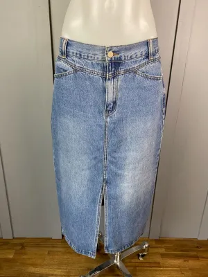 Blue Seed Denim Skirts, 10