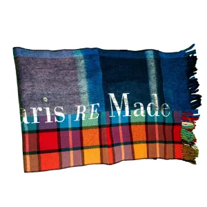 Blue/Red Double Blanket Scarf