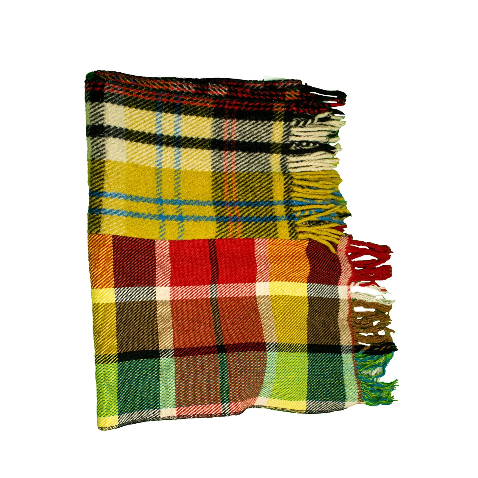 Blue/Red Double Blanket Scarf