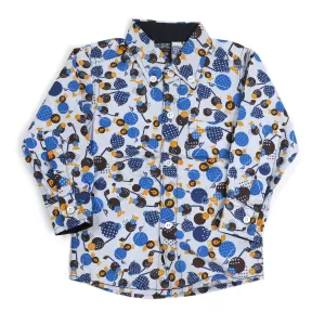 Boys Full Sleeves Shirt - Blue