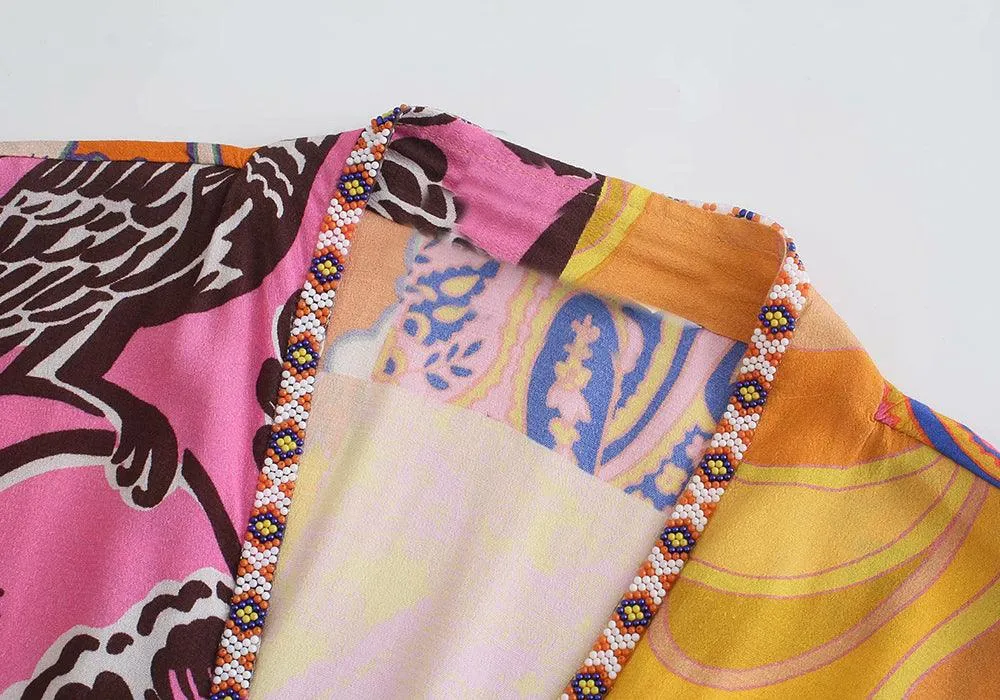 Breenea Kimono Dress