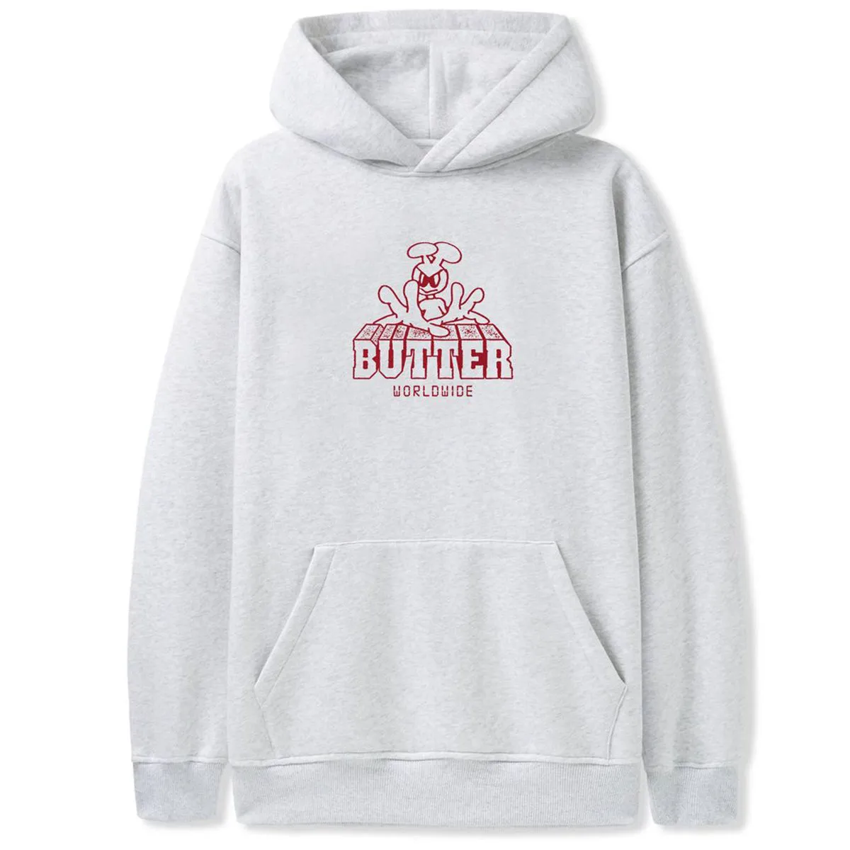 Butter Goods - Alien Hoodie Ash