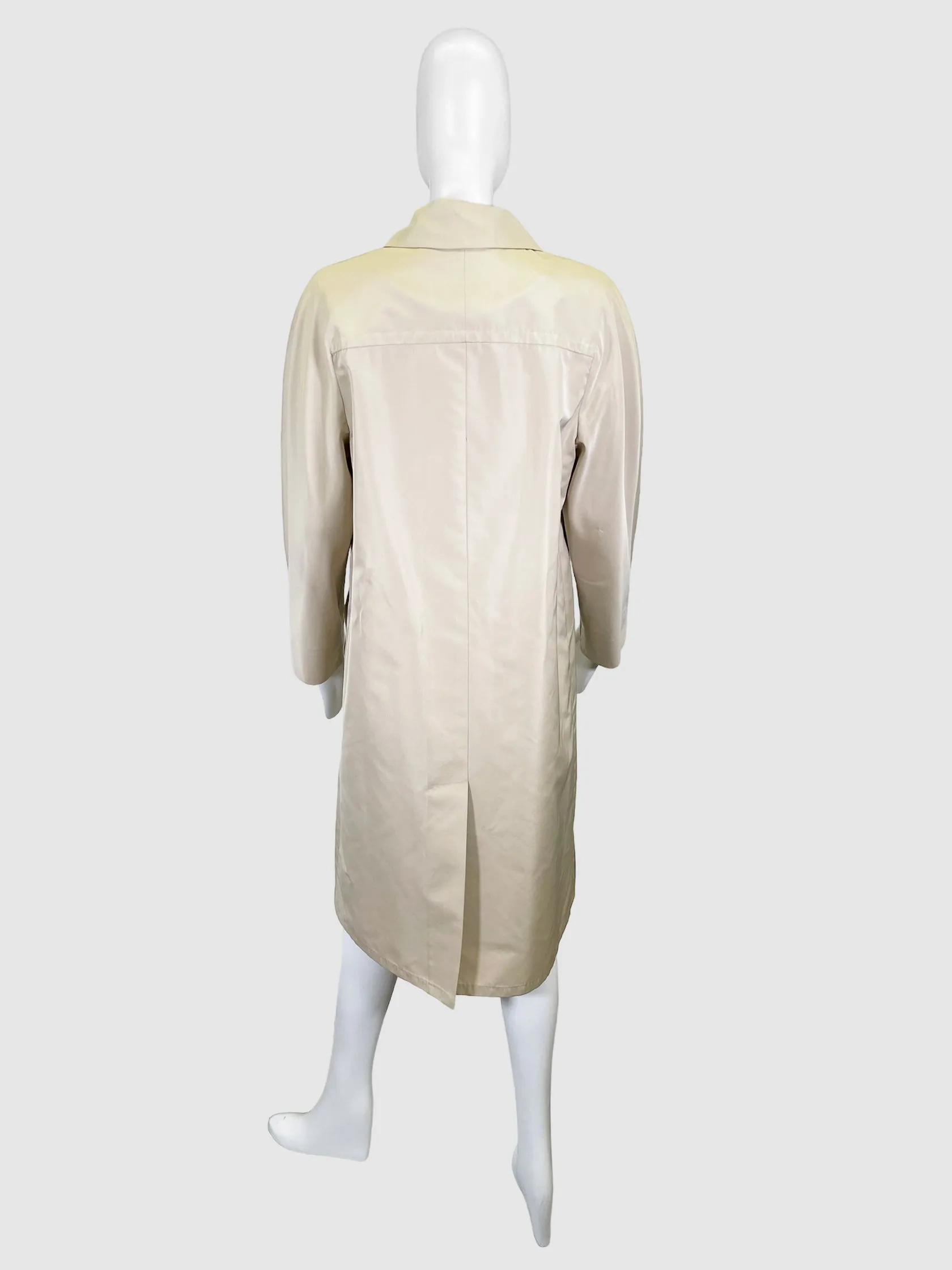Button-Up Trench Coat - Size 8