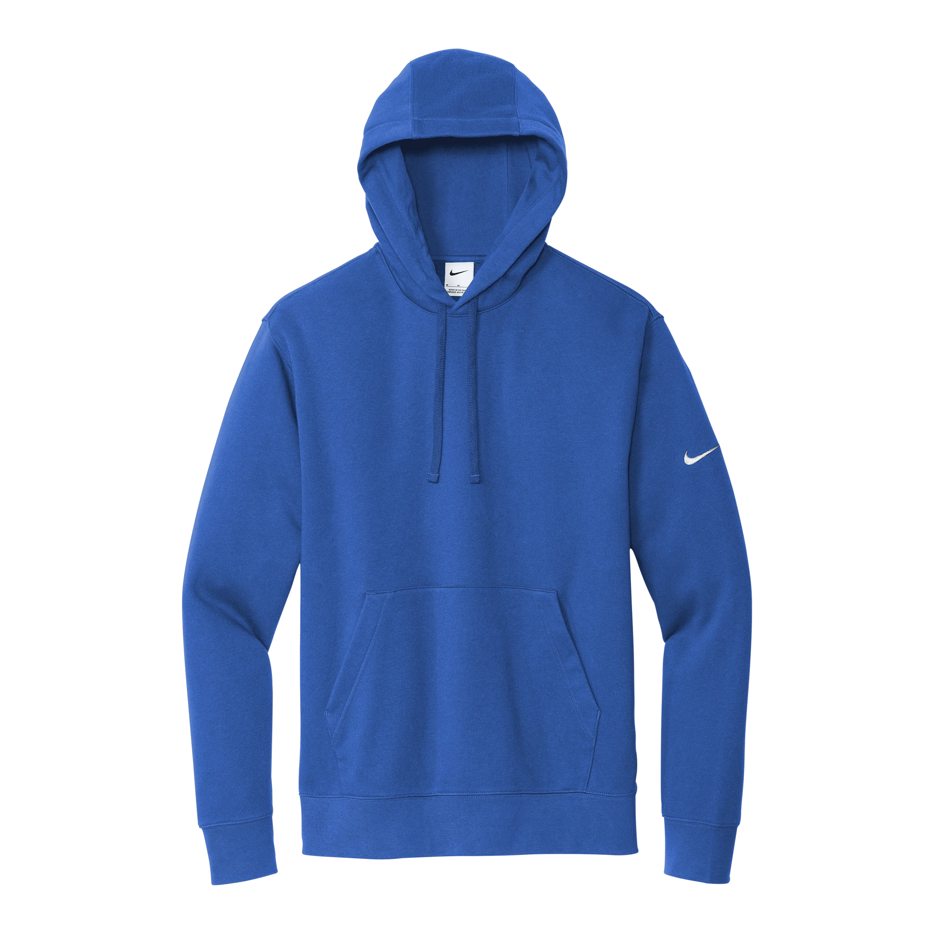 C2344 Club Fleece Sleeve Swoosh Pullover Hoodie