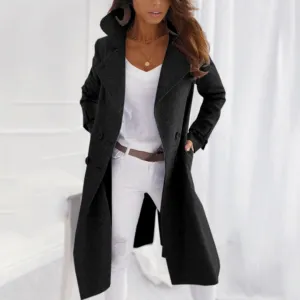 Calista | Women's Long Trench Coat | Lightweight