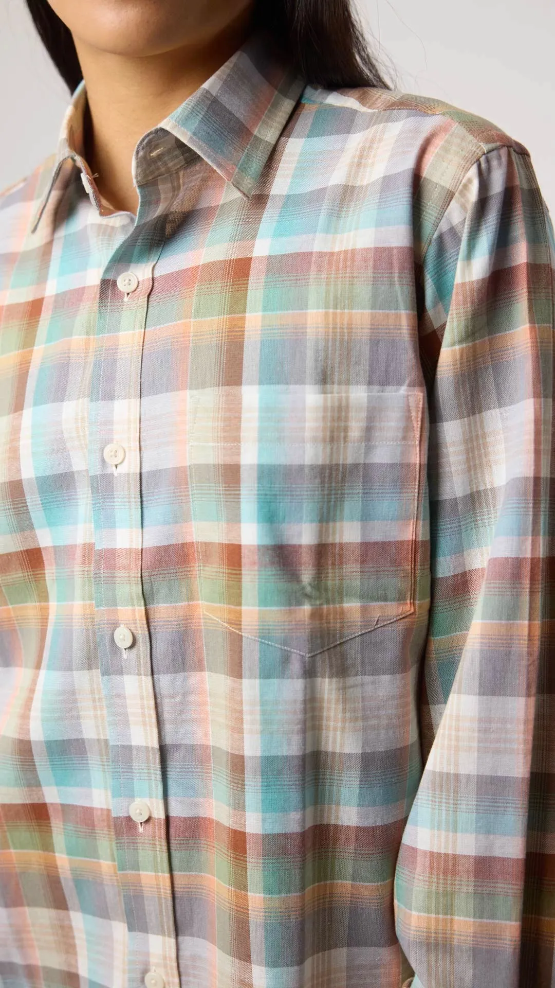 CAMISA PLAID SUMMER VERDE