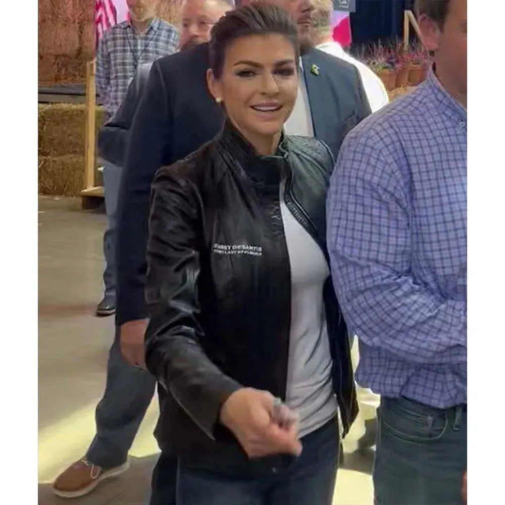 Casey Desantis Leather Jacket