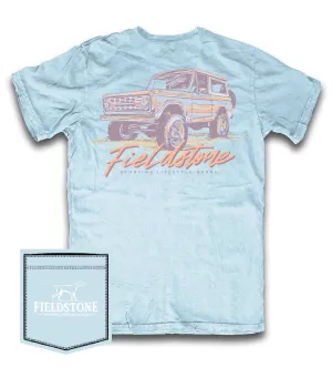 Chambray Neon Bronco S/S Shirt