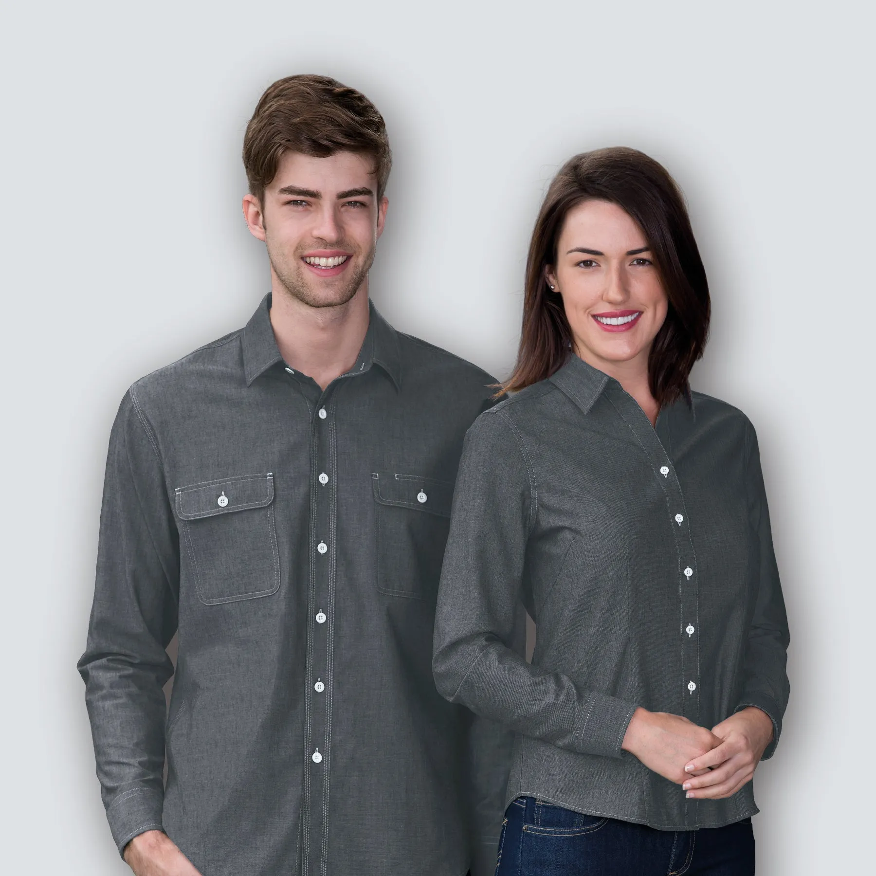 Chambray Shirt - Mens